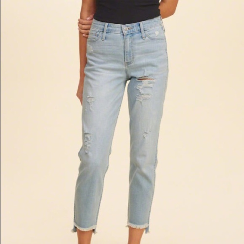 hollister boyfriend jeans